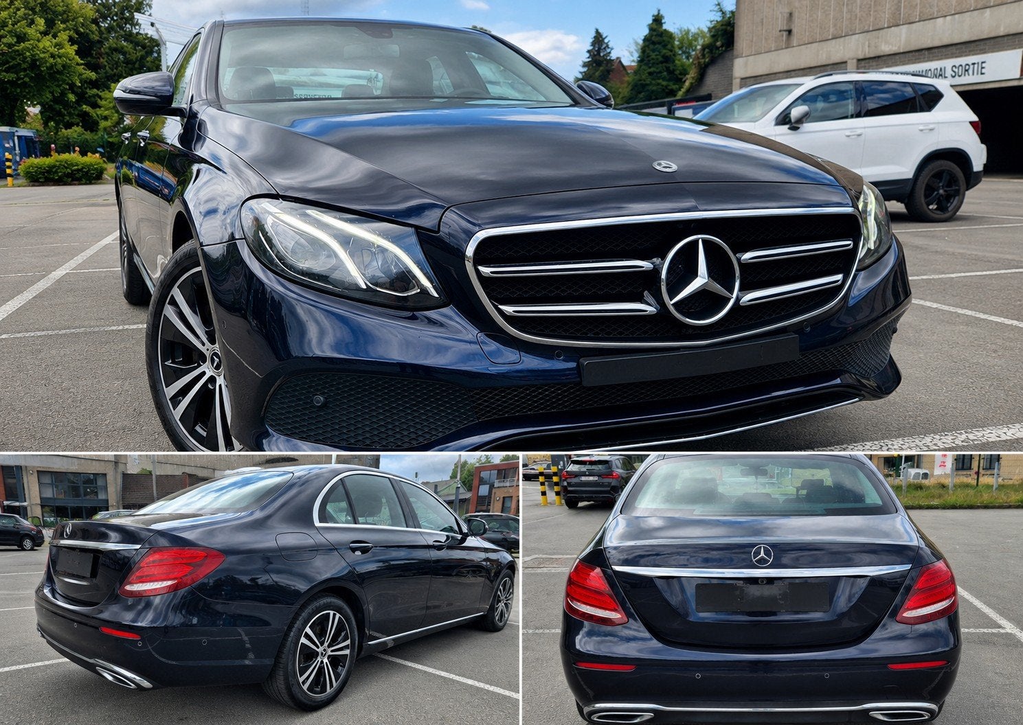 Mercedes Benz E200 D, Cuir, Achat, Caméra, Diesel