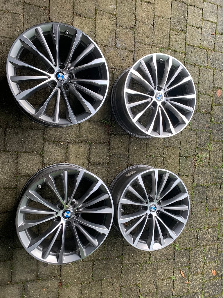 4 jantes BMW 19" Série 5, Autos : Pièces & Accessoires, Véhicule de tourisme, Utilisé, Jante(s), 19 pouces