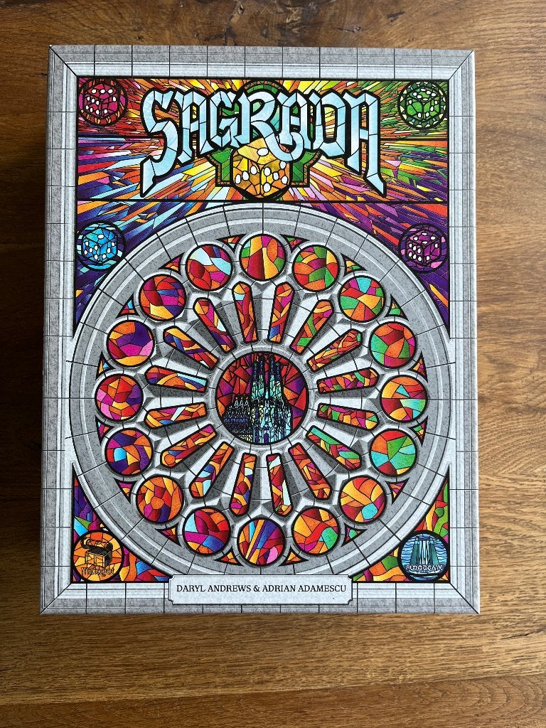 Sagrada - bordspel - als nieuw, Enlèvement ou Envoi, Comme neuf