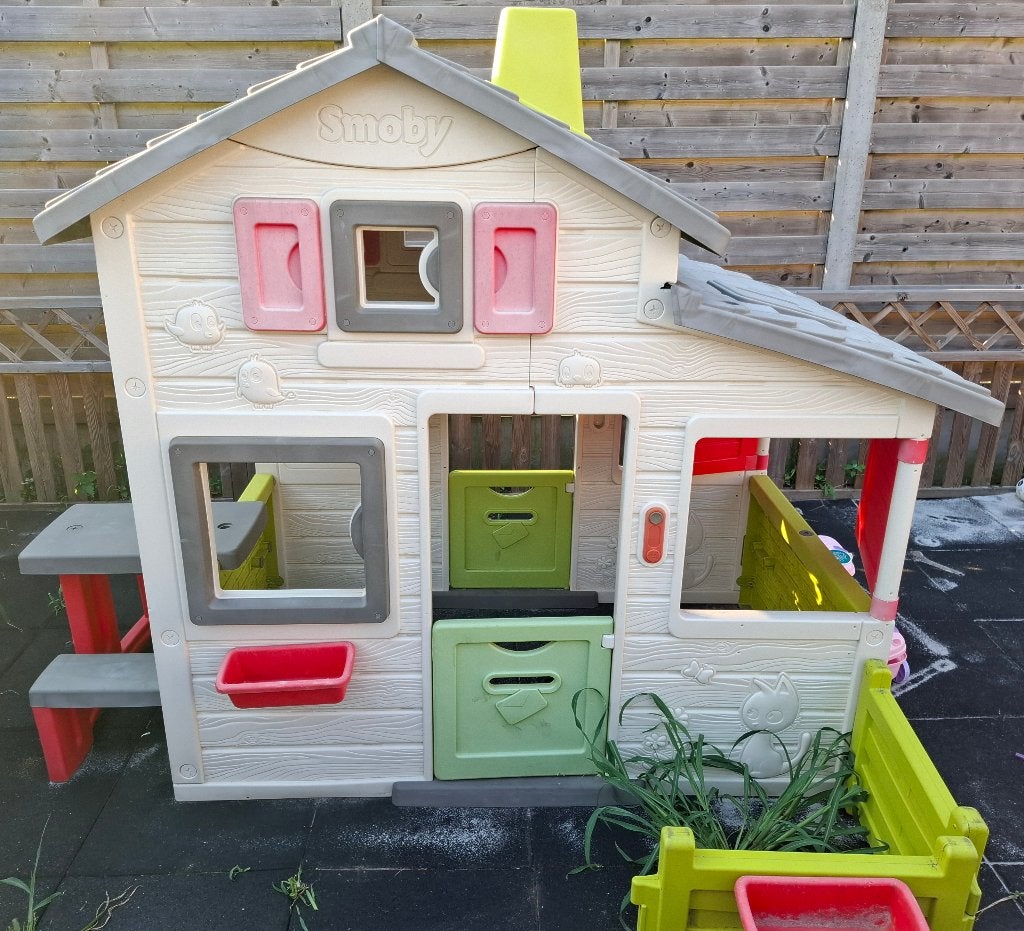 Speelhuis Smoby 110e vaste prijs, Ophalen, Gebruikt