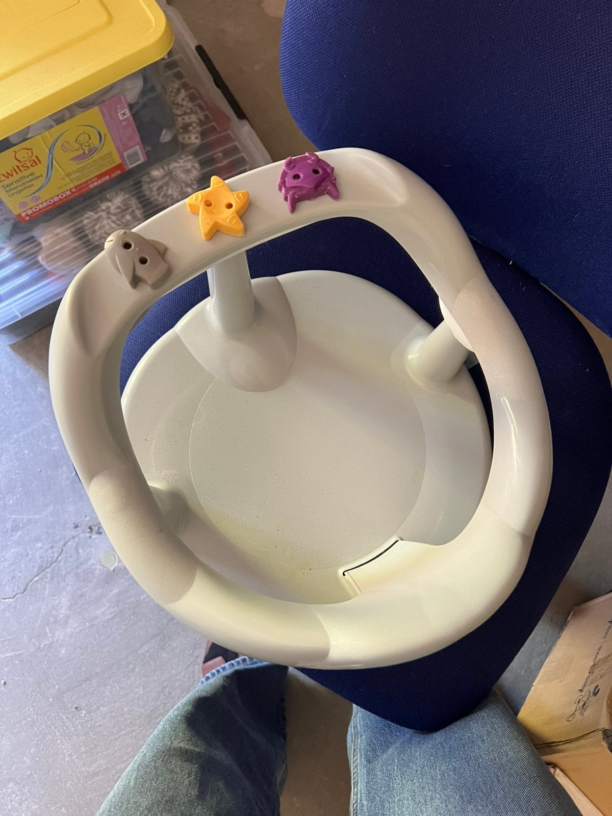 Siege de bain pour bebe, Autres marques, Comme neuf, Enlèvement, Standard