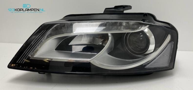 Audi A3 Sportback 8P Facelift Bi Xenon LED koplamp links, Auto-onderdelen, Gebruikt, -, -, -