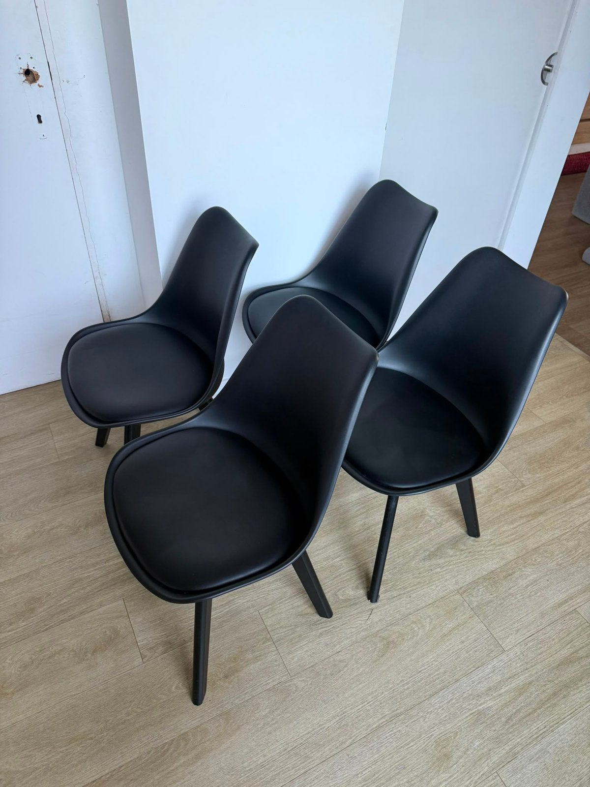 4 eetkamerstoelen, Maison & Meubles, Enlèvement, Comme neuf