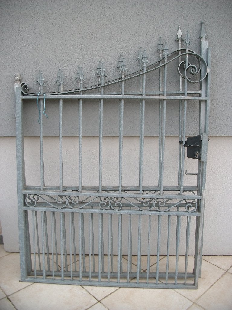 Barrière / portail de jardin, Jardin & Terrasse, Enlèvement, Utilisé, Acier