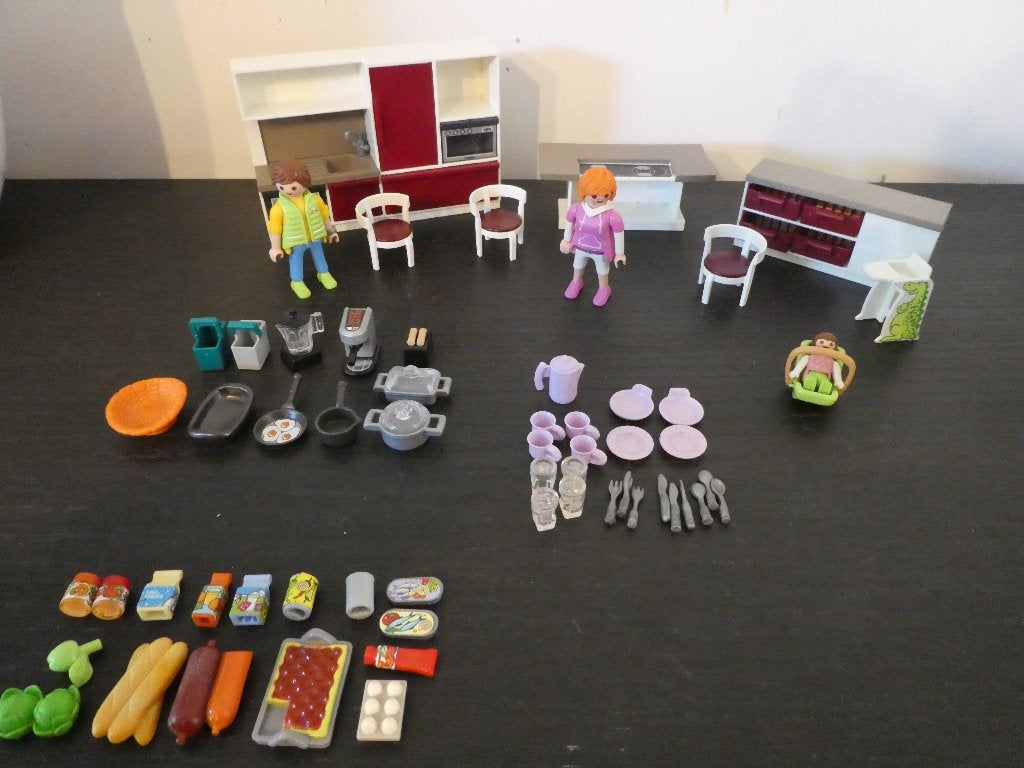 Playmobil moderne keuken 9269, Enfants & Bébés, Enlèvement ou Envoi, Comme neuf, Kit complet, Autres types