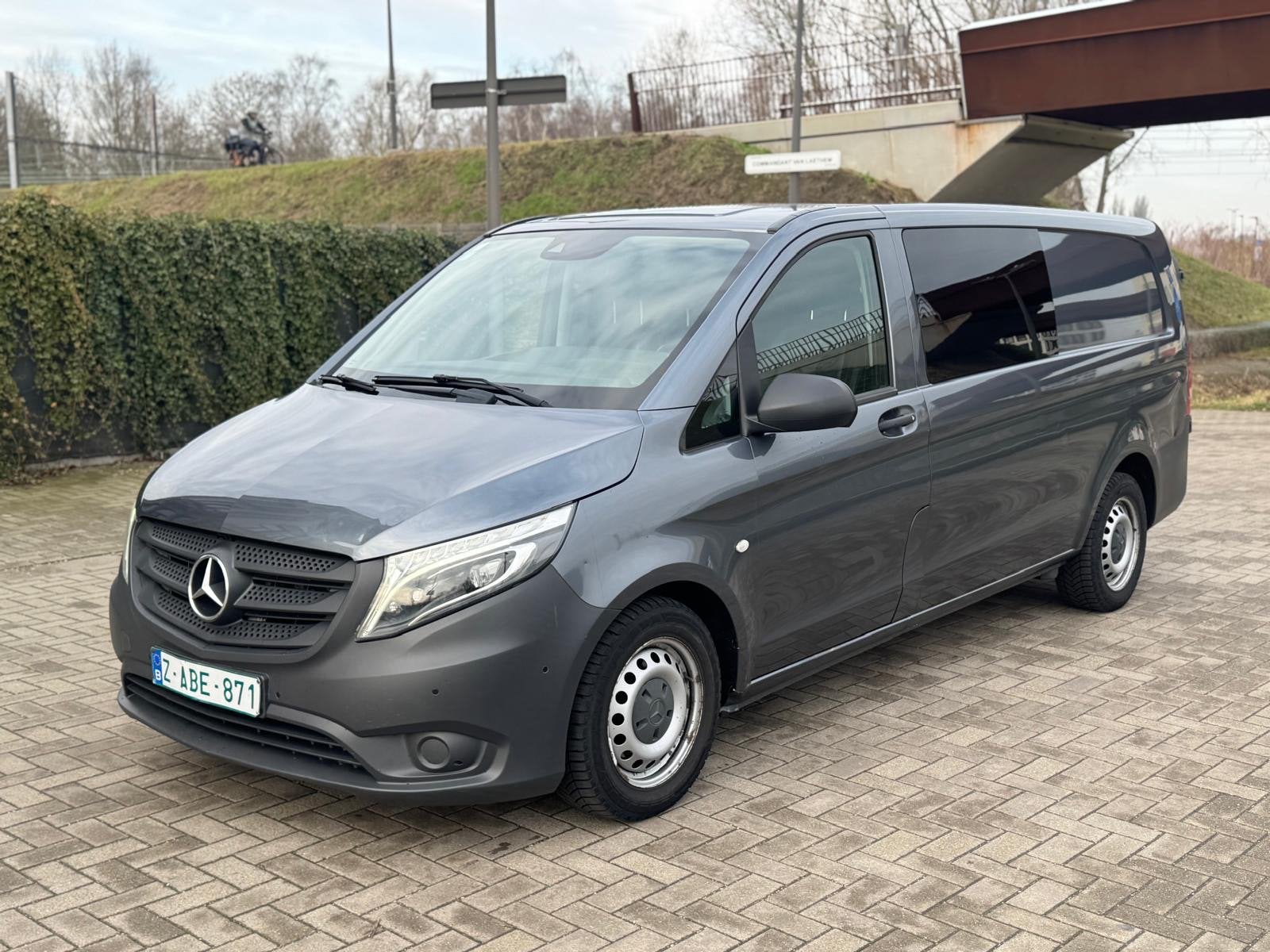 Mercedes Vito | Dubbel Cabine | Automaat, Auto's, Automaat, Euro 5, Gebruikt, 2203 kg