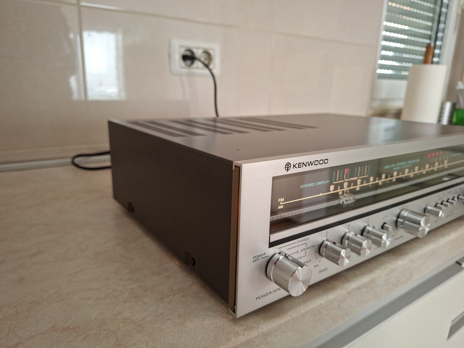 Amplificateur vintage Kenwood, TV, Hi-fi & Vidéo, Enlèvement, Comme neuf