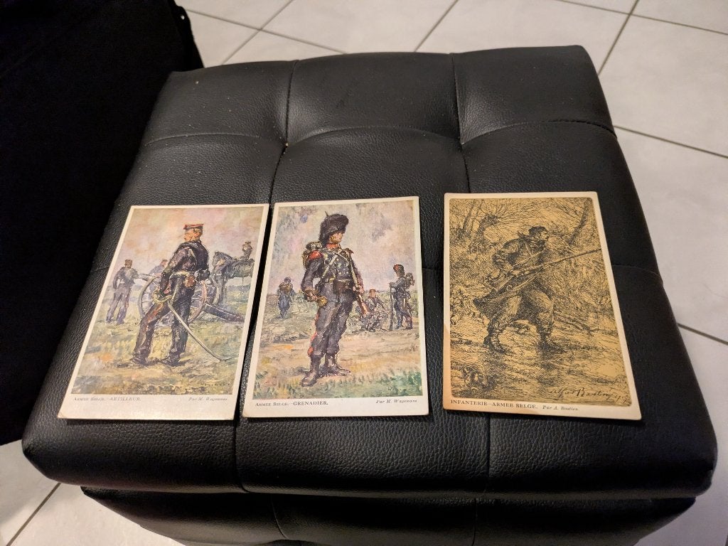 Armée belge, Collections, Enlèvement ou Envoi, Armée de terre, Photo ou Poster