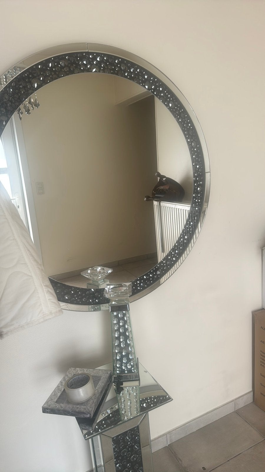Miroir, Huis en Inrichting, Woonaccessoires | Spiegels, Ophalen, Zo goed als nieuw
