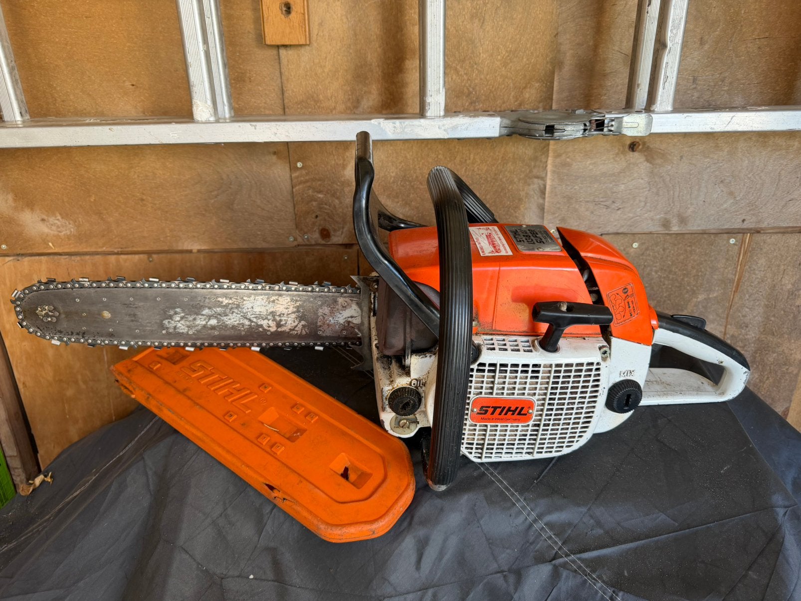 Scie à chaîne STIHL 038 av super, Enlèvement, Comme neuf