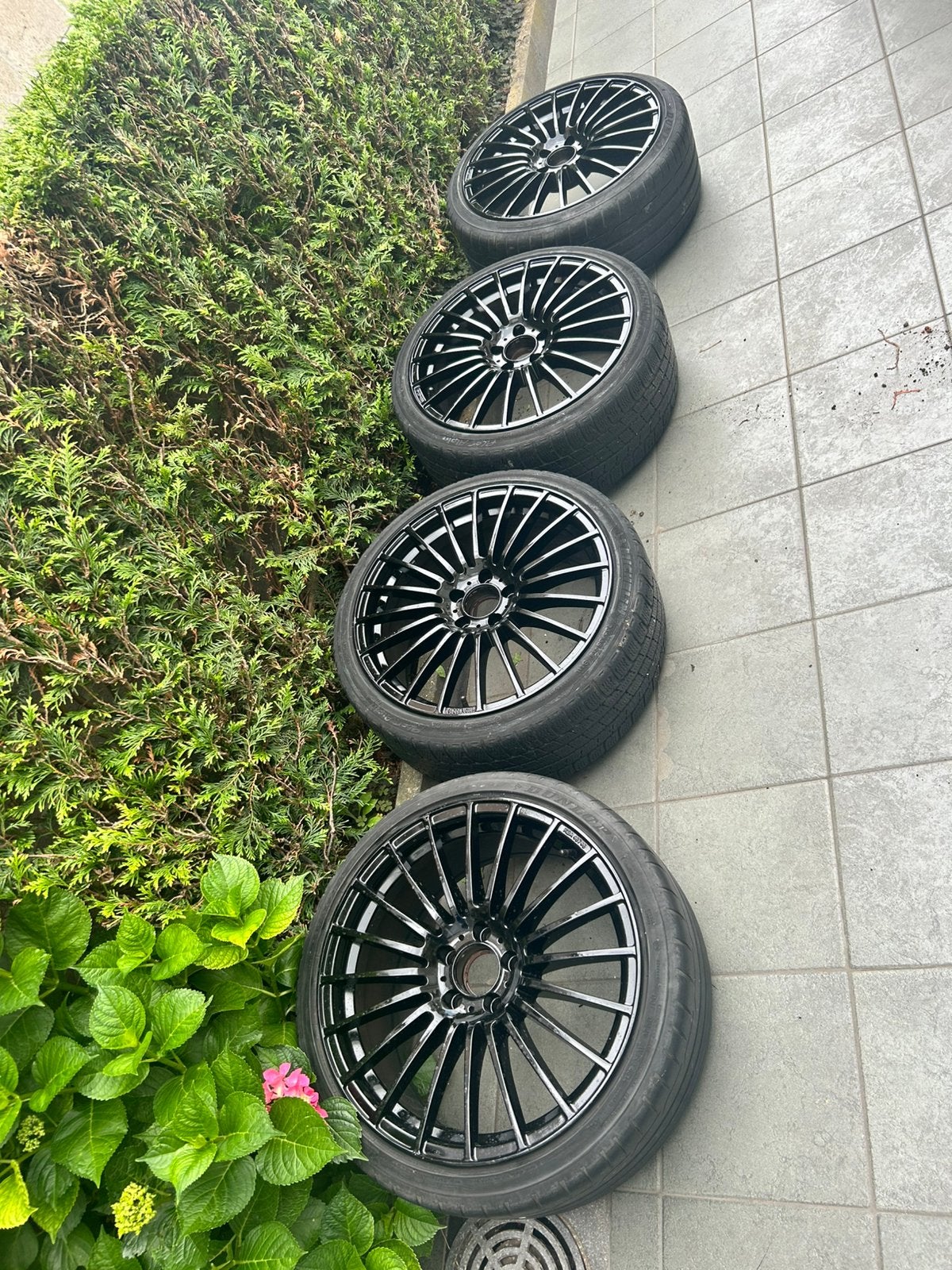 AMG Axxion AX5 velgen 235/35 R19 5x112 ET45, Auto-onderdelen, Banden en Velgen, Ophalen, 19 inch, Velg(en)