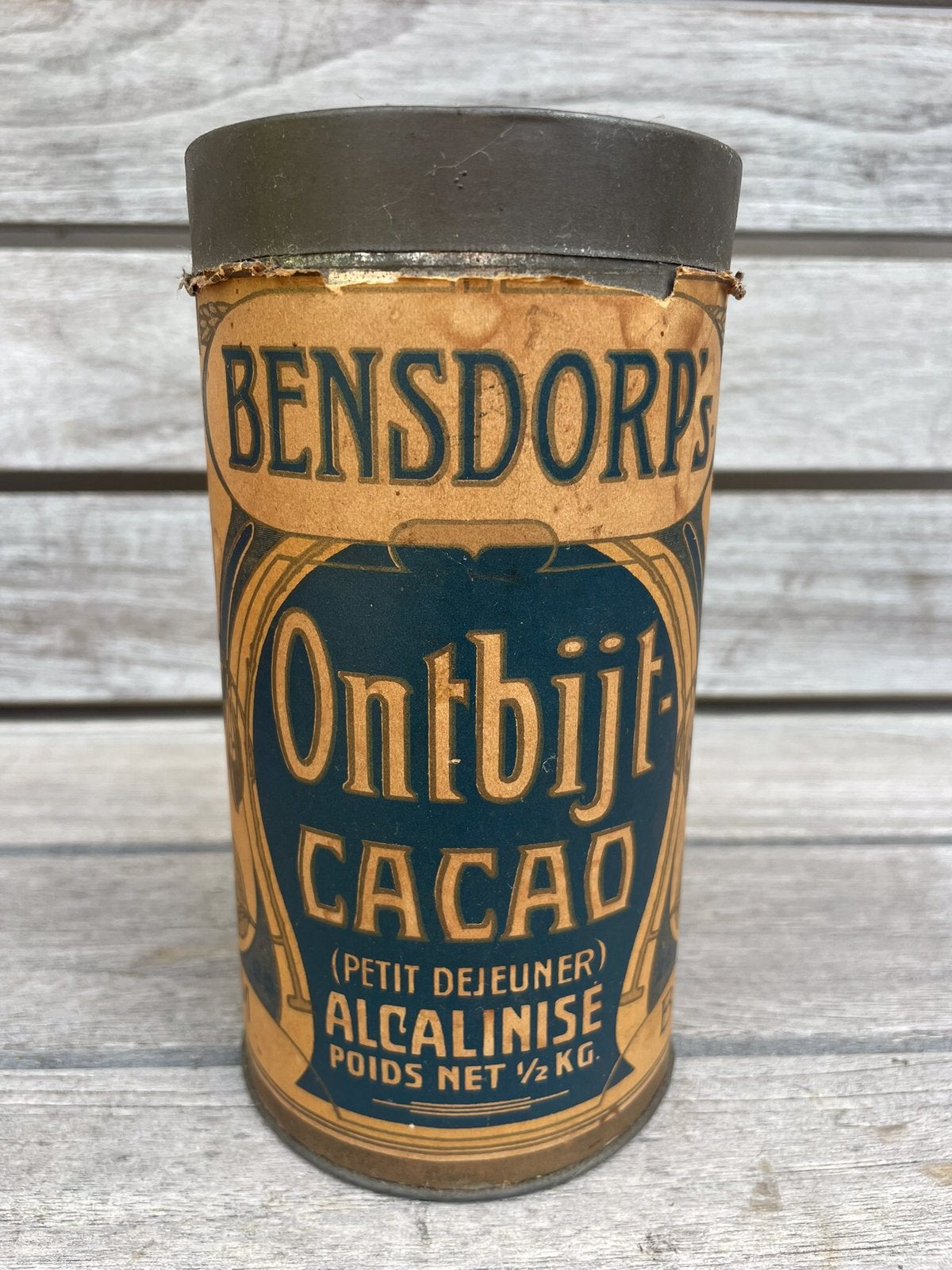 Bensdorp’s cacao blikken, Ophalen of Verzenden, Gebruikt