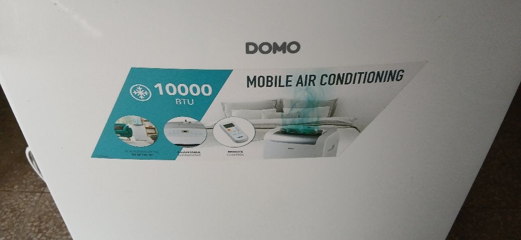 Climatiseur mobile Domo 10000BTU, Comme neuf, Autres matériaux, Autres styles, Enlèvement