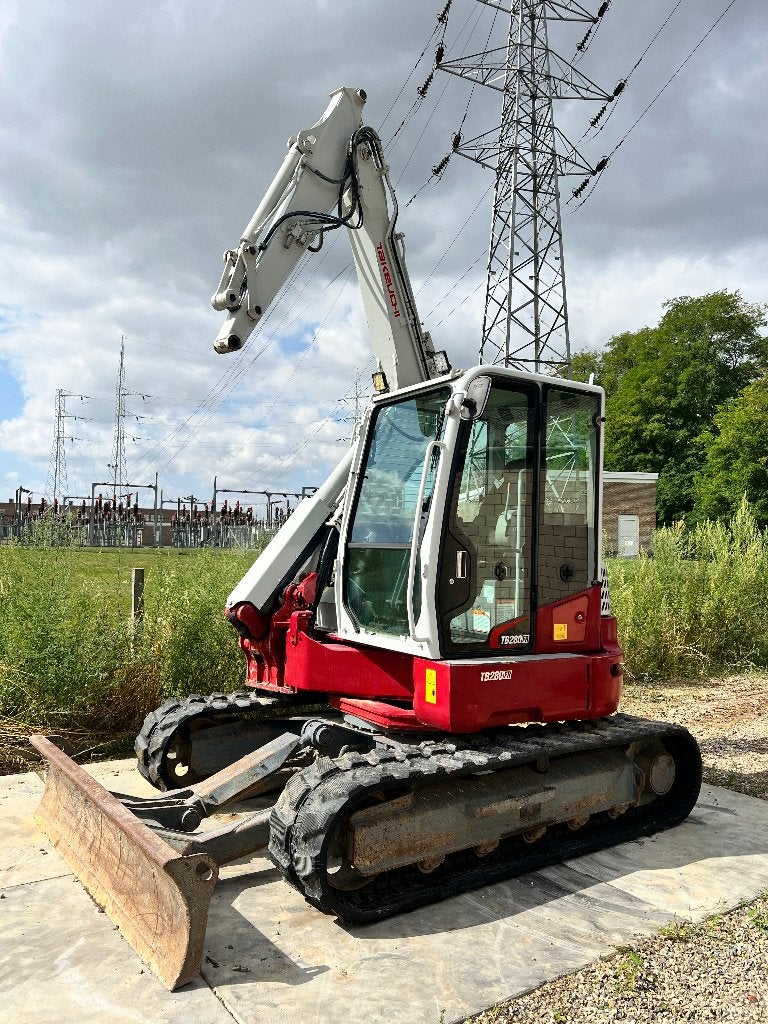 Takeuchi TB280FR, Zakelijke goederen, Machines en Bouw | Kranen en Graafmachines, Ophalen, Graafmachine