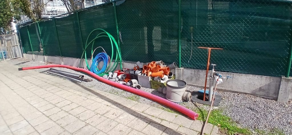 lot diverse buizen, Ophalen, PVC, Zo goed als nieuw, 80 mm of meer