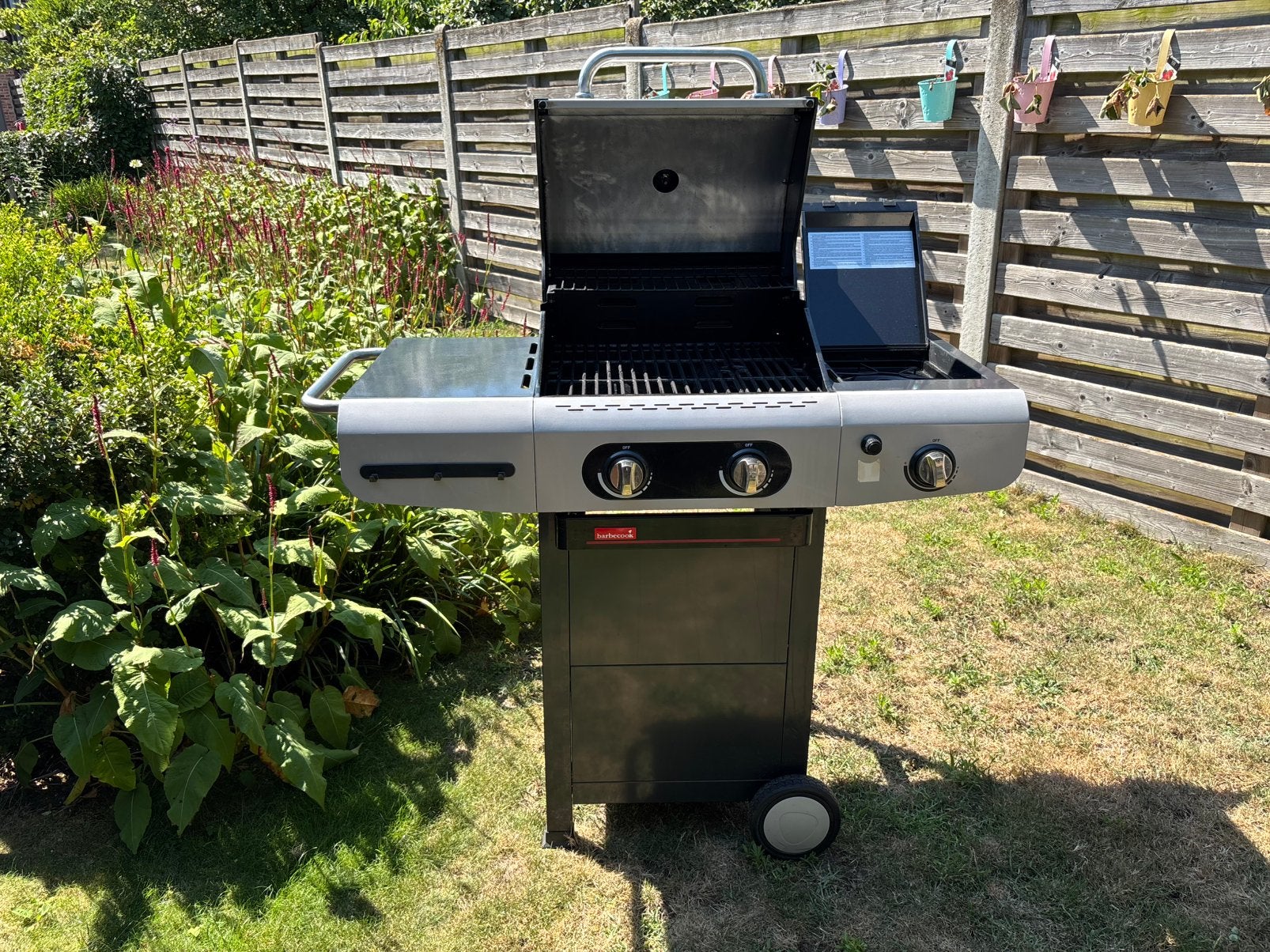 Gas barbecue barbecook Siesta 210, Tuin en Terras, Ophalen, Zo goed als nieuw