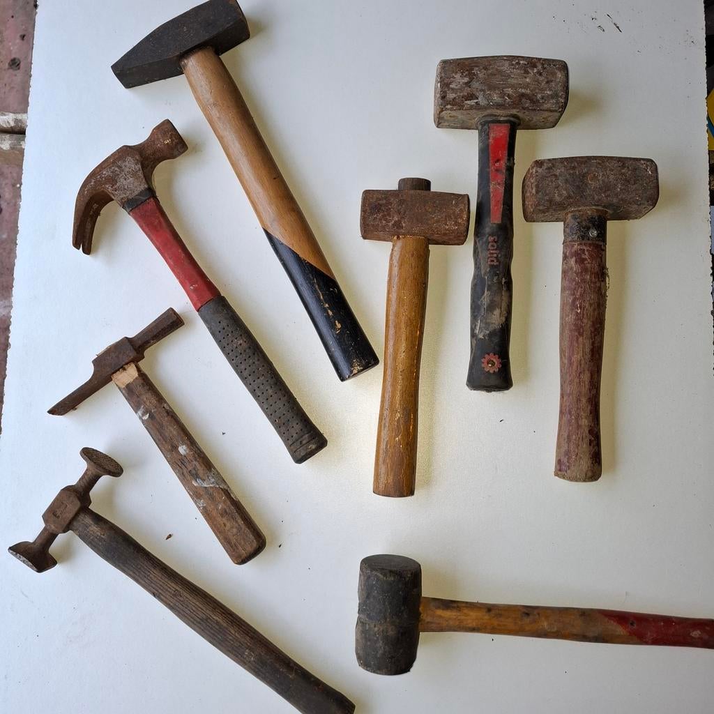 Hamers, hamers en antieke hamers, Antiek en Kunst, Ophalen of Verzenden