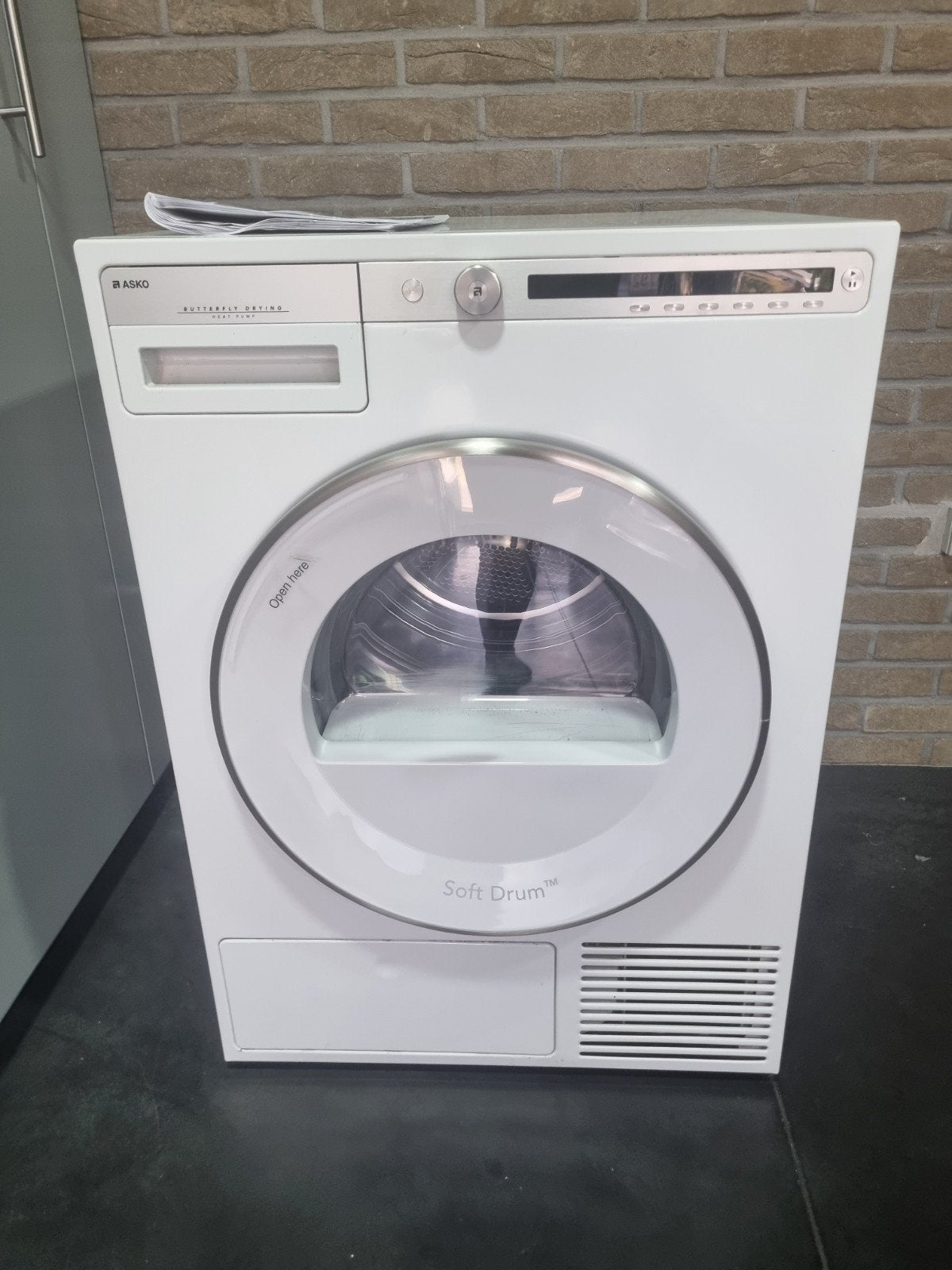 Warmtepomp droogkast merk Asko, Ophalen