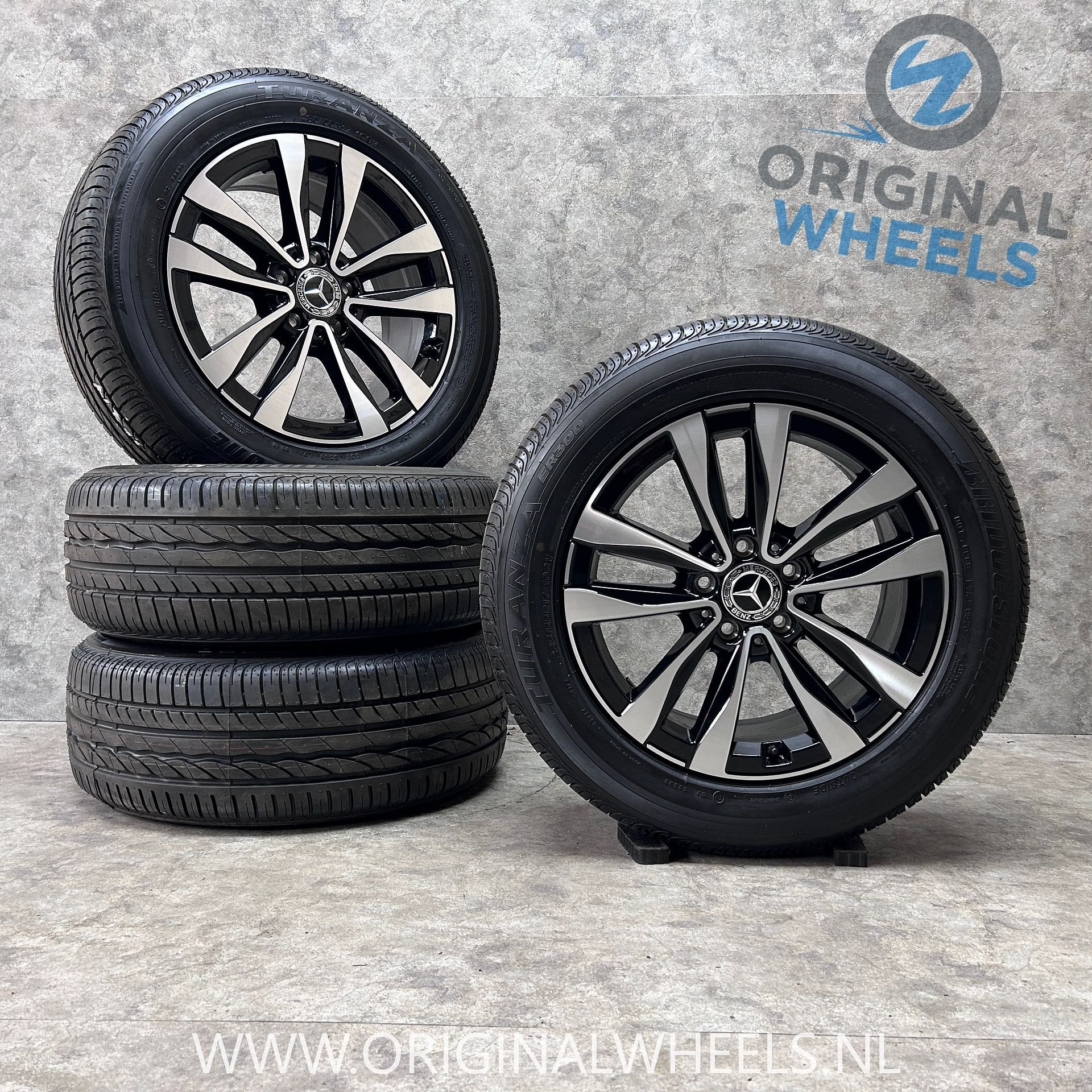 17 inch originele velgen + zomerbanden Mercedes Vito / Viano, Pneus et Jantes, Pneus hiver, Véhicule de tourisme, -
