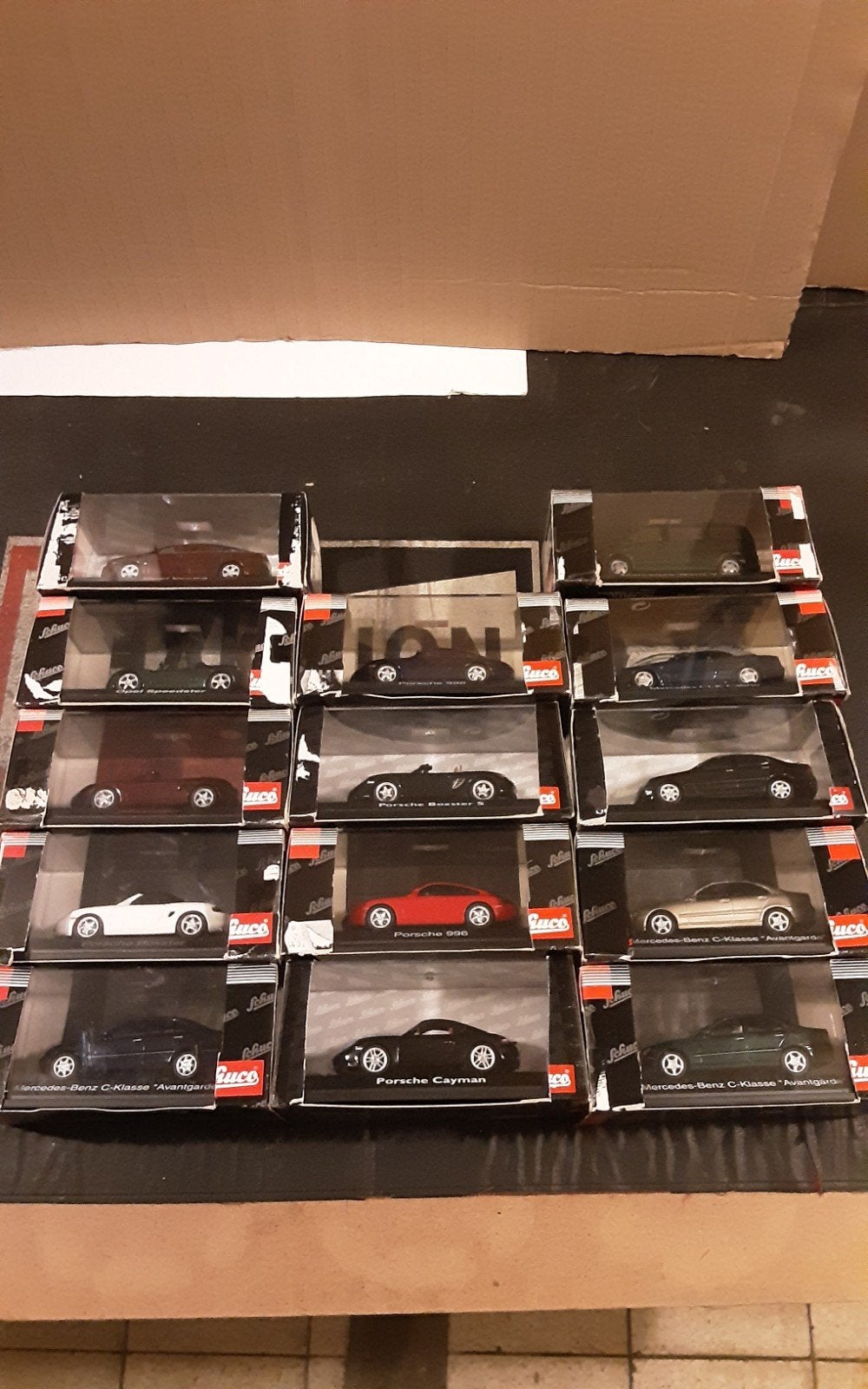 LOT 1/43 SCHUCO ( 14 stuks ), Enlèvement ou Envoi, Utilisé, Voiture, Schuco