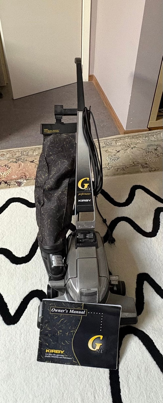 Aspirateur KIRBY G6E, Enlèvement, Utilisé, Moins de 1 200 watts, Nettoyeur combiné