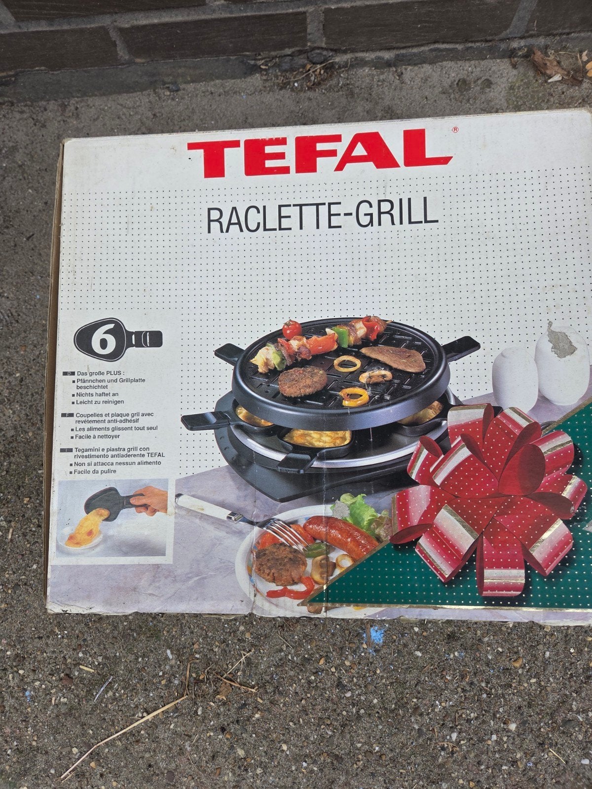gourmet tefal, Electroménager, Enlèvement ou Envoi, Utilisé, 4 à 7 personnes