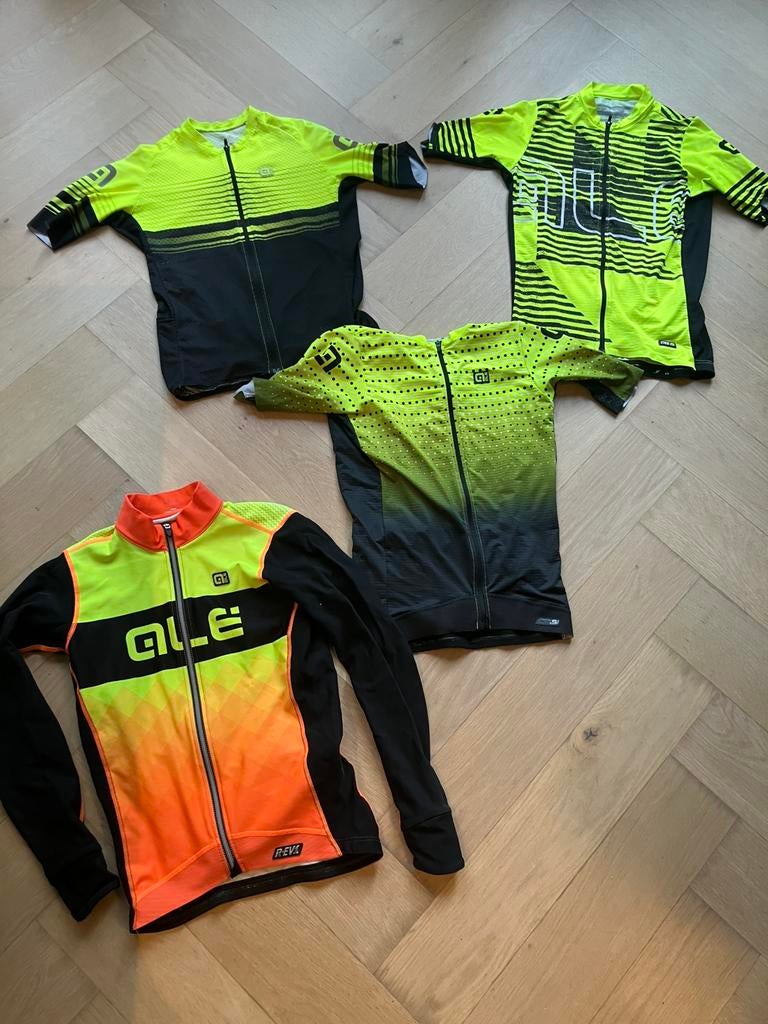 Alé wielerkleding, Fietsen en Brommers, Fietsaccessoires | Fietskleding, Ophalen of Verzenden, Zo goed als nieuw, Bovenkleding
