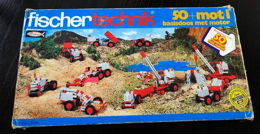 Fischer technik, Ophalen, Gebruikt