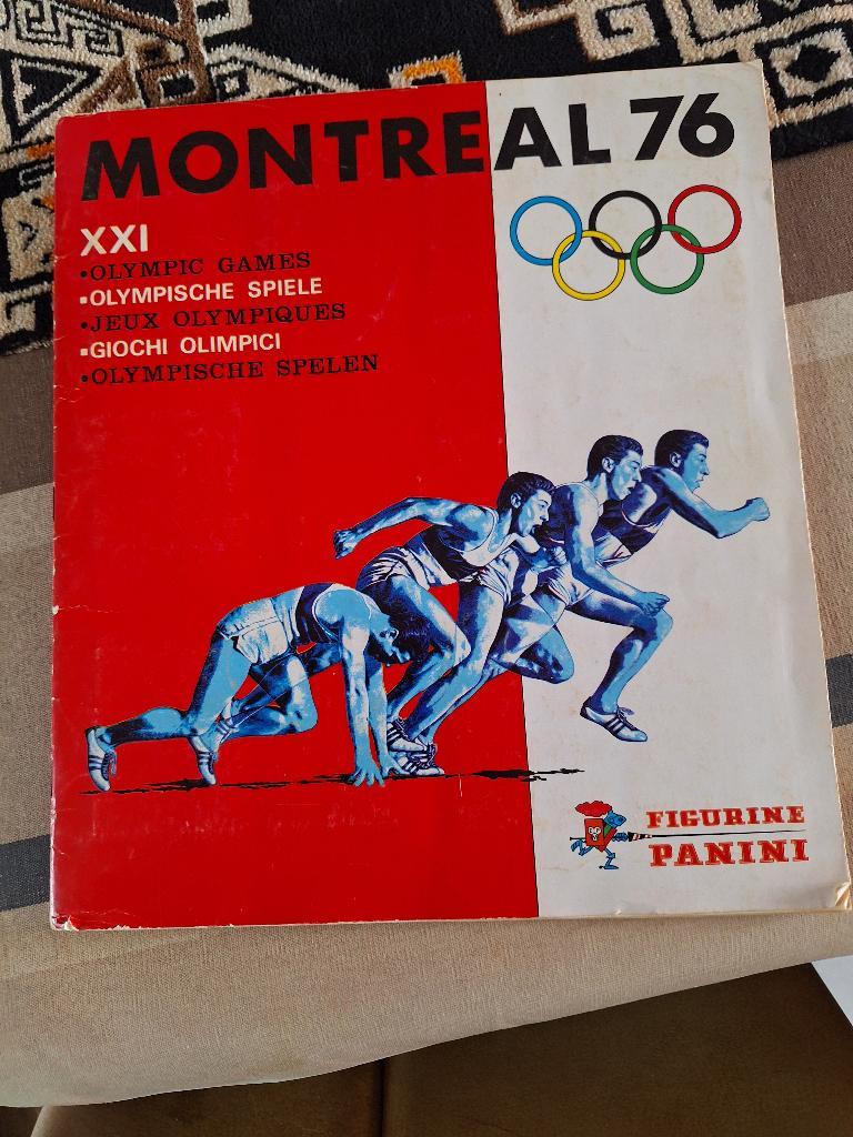 Panini album Olympische spelen Montreal 76, Ophalen, Zo goed als nieuw