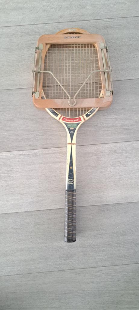 Vintage tennisracket merk Snauwaert, Sport en Fitness, Ophalen