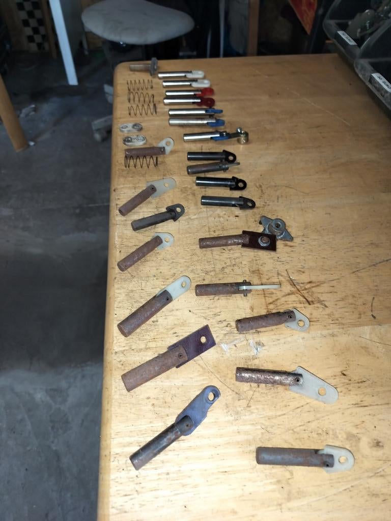 1 lot plunger flipperkast onderdelen, Verzamelen, Automaten | Flipperkasten, Ophalen, Flipperkast