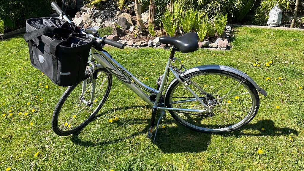 Aluminium fiets, Fietsen en Brommers, Ophalen, Zo goed als nieuw