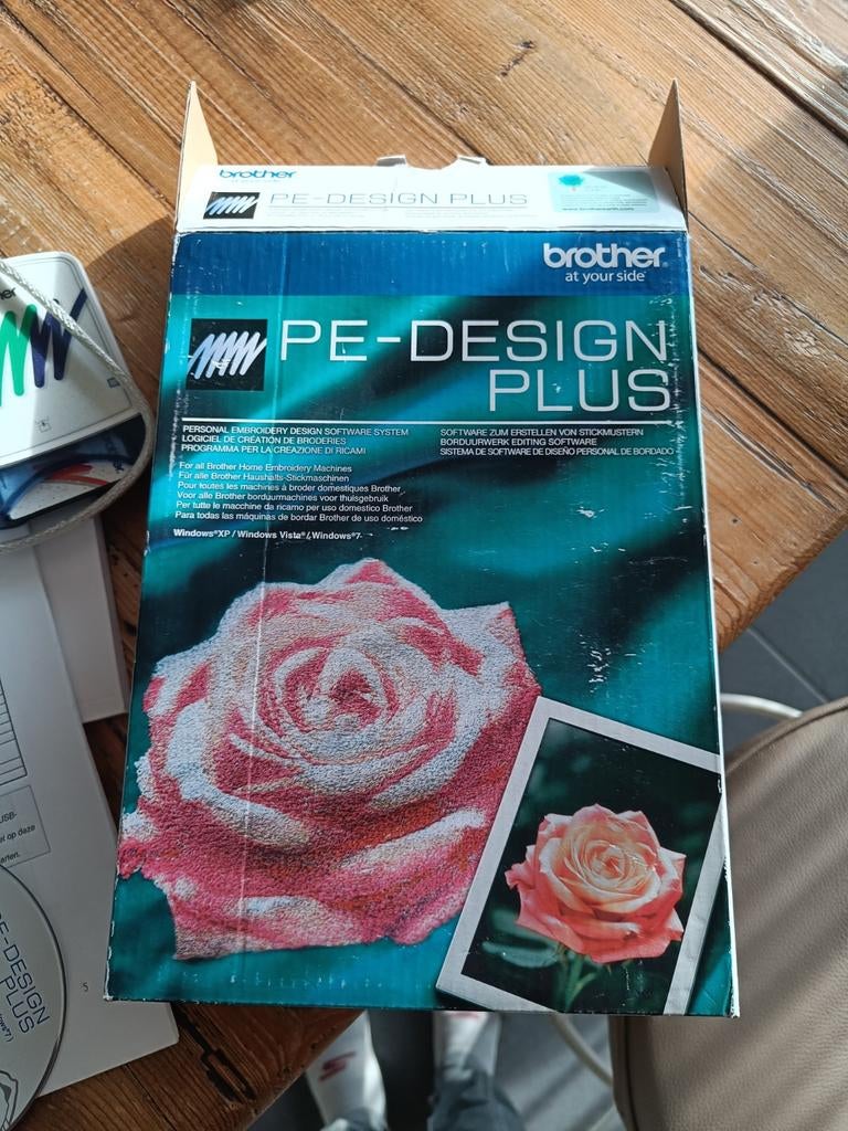 Pe Design plus borduurmachine software, Ophalen