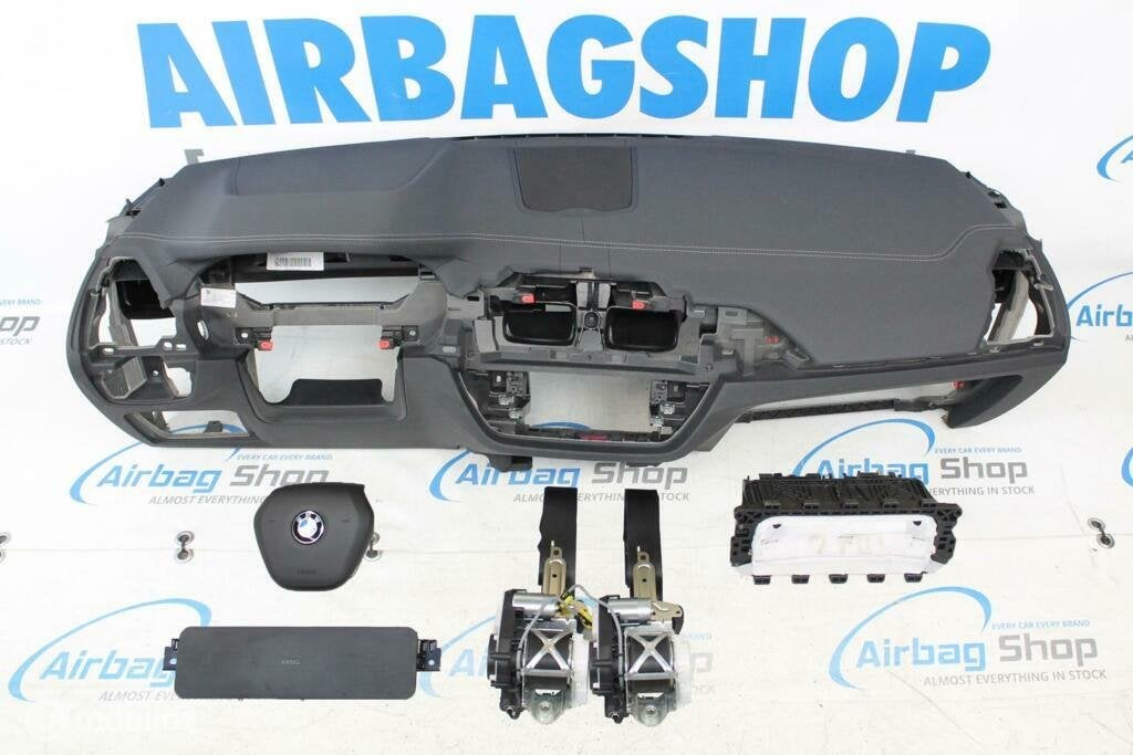 Airbag kit Tableau de bord couture blanc speaker BMW X3 G01, Enlèvement ou Envoi, Utilisé
