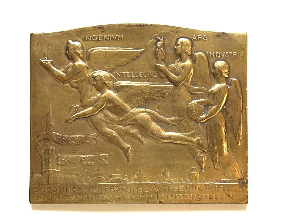België, 1935, Ophalen of Verzenden, Brons, Losse munt