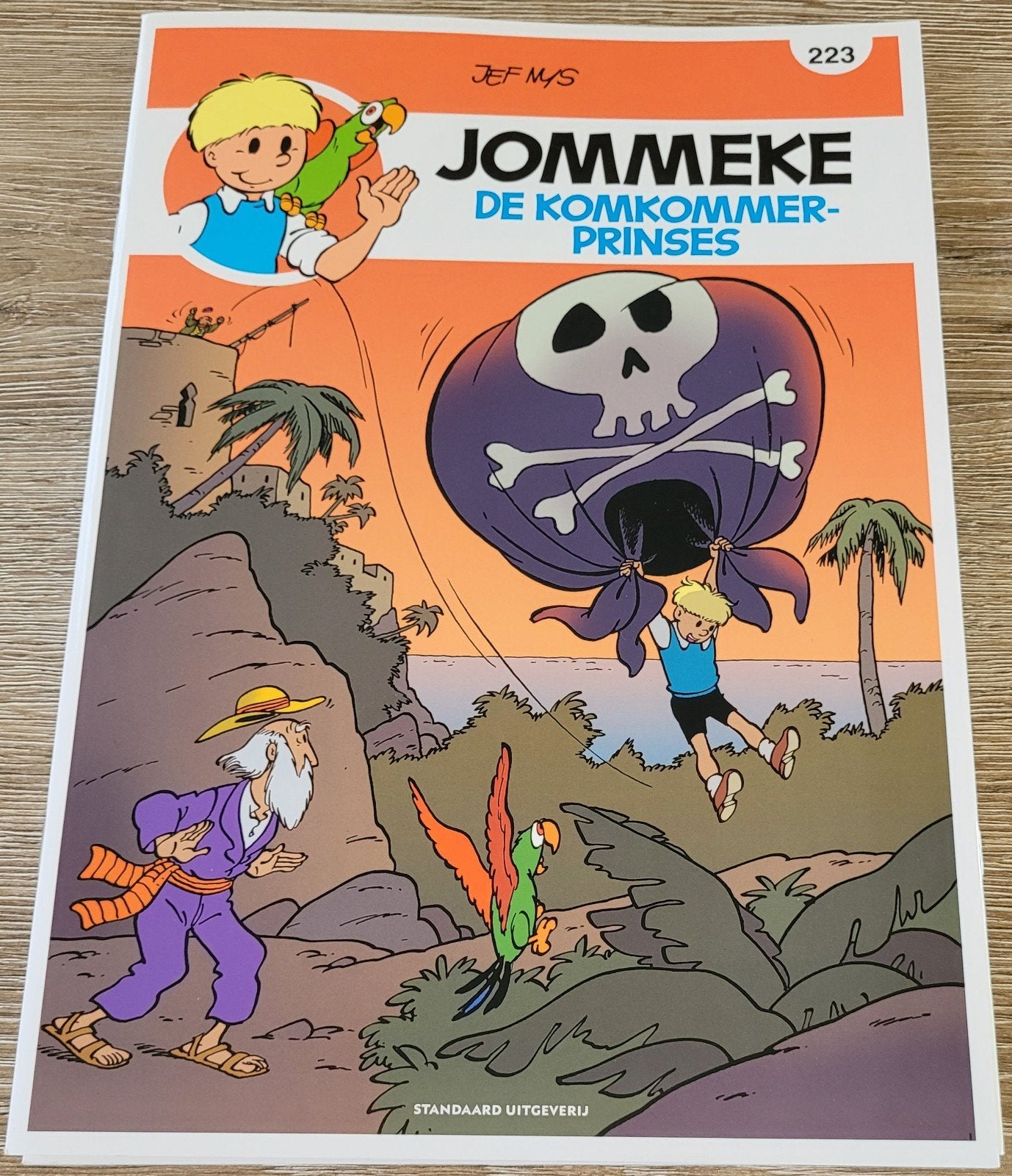 Jommeke nr. 223: De komkommerprinses, Eén stripboek, Ophalen of Verzenden, Zo goed als nieuw