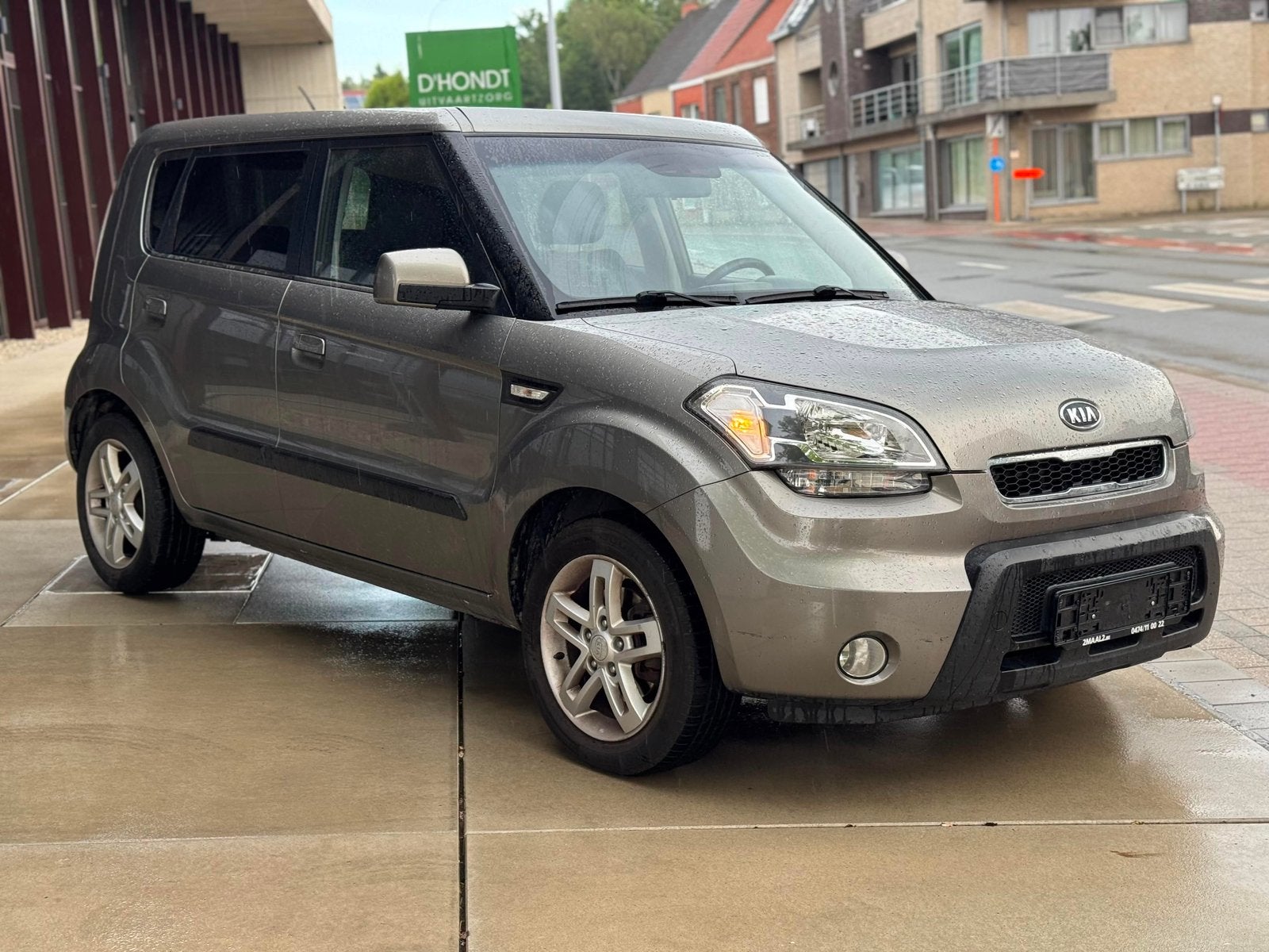 KIA SOUL / 1.6 DIESEL / BLANCO KEURING!, Auto's, Kia, Voorwielaandrijving, Euro 5, Stof, Zwart