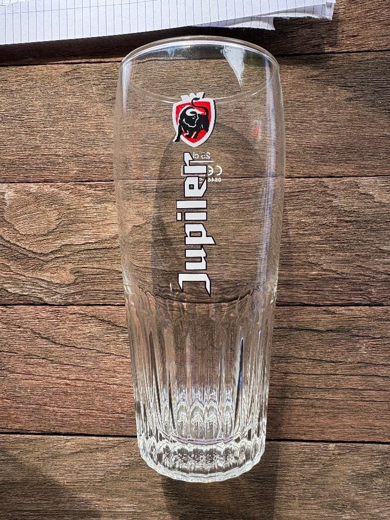 Jupiler (18 verres), Collections, Marques de bière, Utilisé, Verre ou Verres, Jupiler, Enlèvement