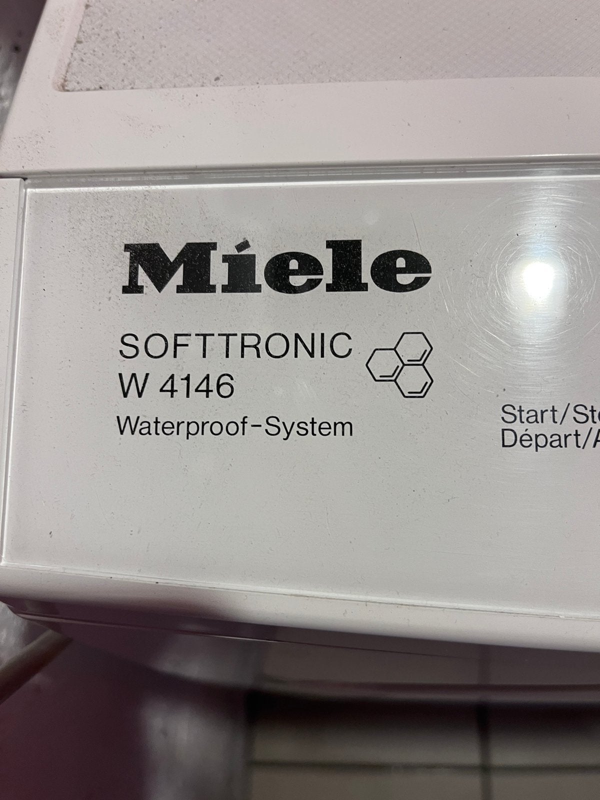 Wasmachine/wasmachine MIELE W4146, Elektronische apparatuur, Ophalen, 6 tot 8 kg, Gebruikt, Handwasprogramma