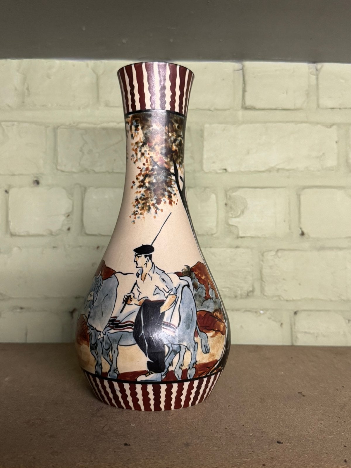 Magnifique vase Ciboure authentique — Richard Le Coronne, Antiquités & Art, Enlèvement