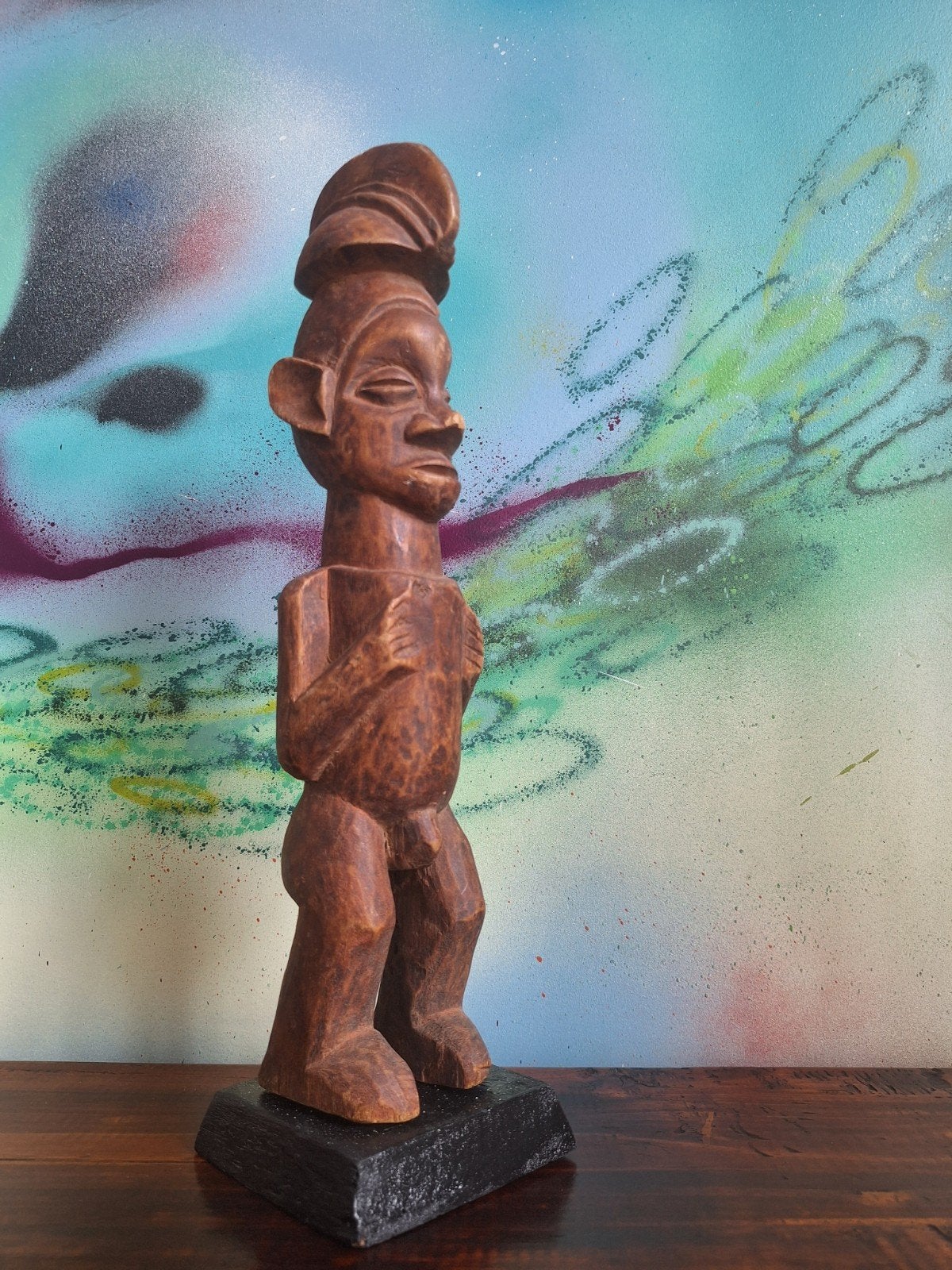 Statuette Yaka, Enlèvement ou Envoi