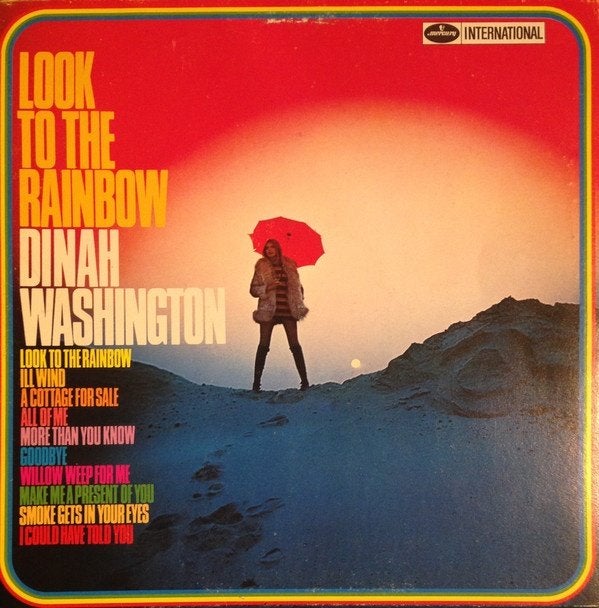 Souljazz LP: Dinah Washington – Look To The Rainbow, LP, Gebruikt, Overige genres, Ophalen of Verzenden