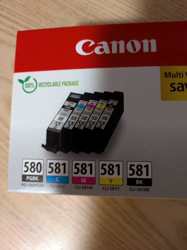 Canon inkt 581, Computers en Software, Ophalen, Nieuw, Cartridge, Canon