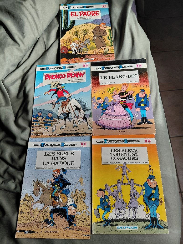 Les tuniques bleu, Plusieurs BD, Enlèvement ou Envoi, Utilisé