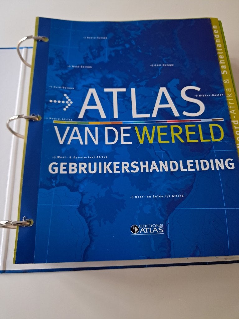 ATLAS boeken Werelddocumentatie, Ophalen, Overige atlassen, Zo goed als nieuw, Wereld