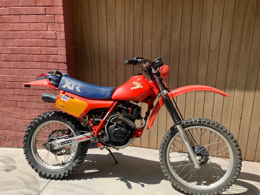 honda XR200 1983 en bon état, Motos, Entreprise, Occasion, Permis Moto A2 minimum, Enduro
