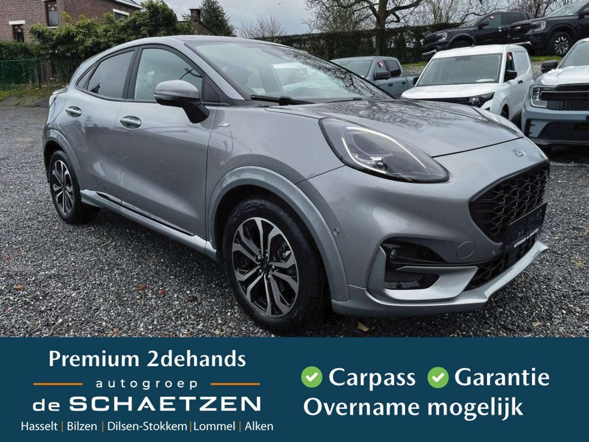 Ford Puma Ecoboost ST-Line 125PK, Autos, Ford, Argent ou Gris, Achat, Puma, Euro 6