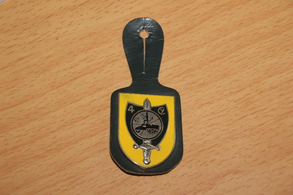 ABL Breloque du "4 Cy", Envoi, Armée de terre, Emblème ou Badge