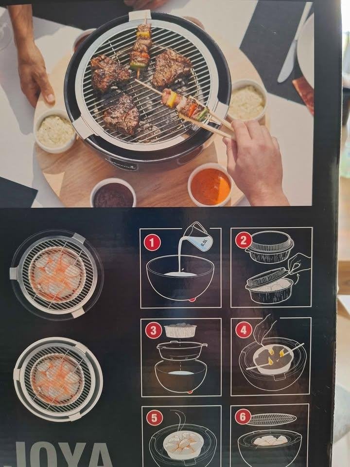 Barbecue de table, Enlèvement, Comme neuf, Barbecook