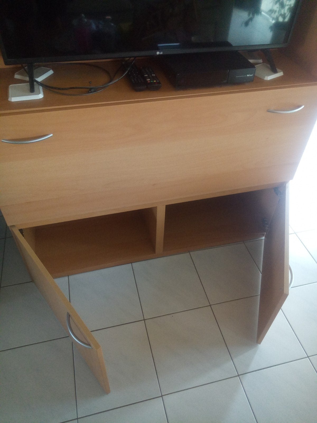 Meuble TV en 3 parties H206 cm L120 cm P40 cm, Maison & Meubles, 25 à 50 cm, 100 à 150 cm, Enlèvement, 200 cm ou plus